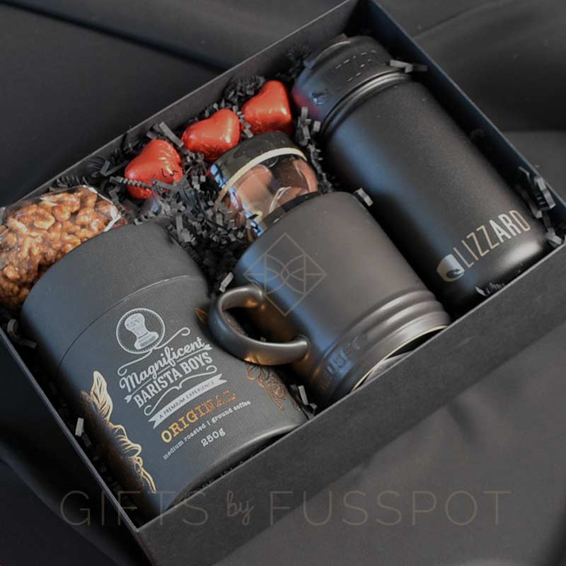 Luxury Coffee Lovers Valentine Gift Box | Online Gifts by Fusspot