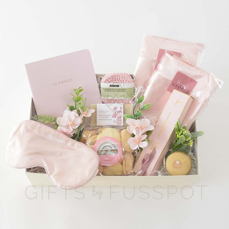 Pink Deluxe Gift Box for Her | Gifts by Fusspot