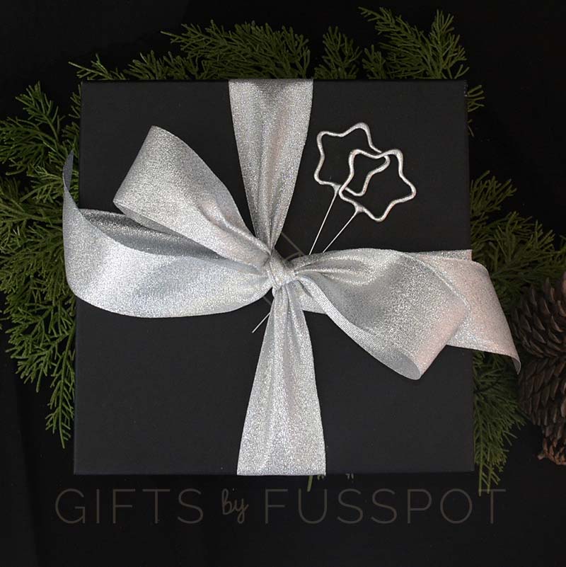 Sliver Celebration Gift Box | Luxury Online Gifts by Fusspot